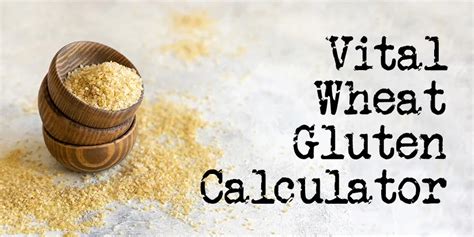 How do I use vital wheat gluten